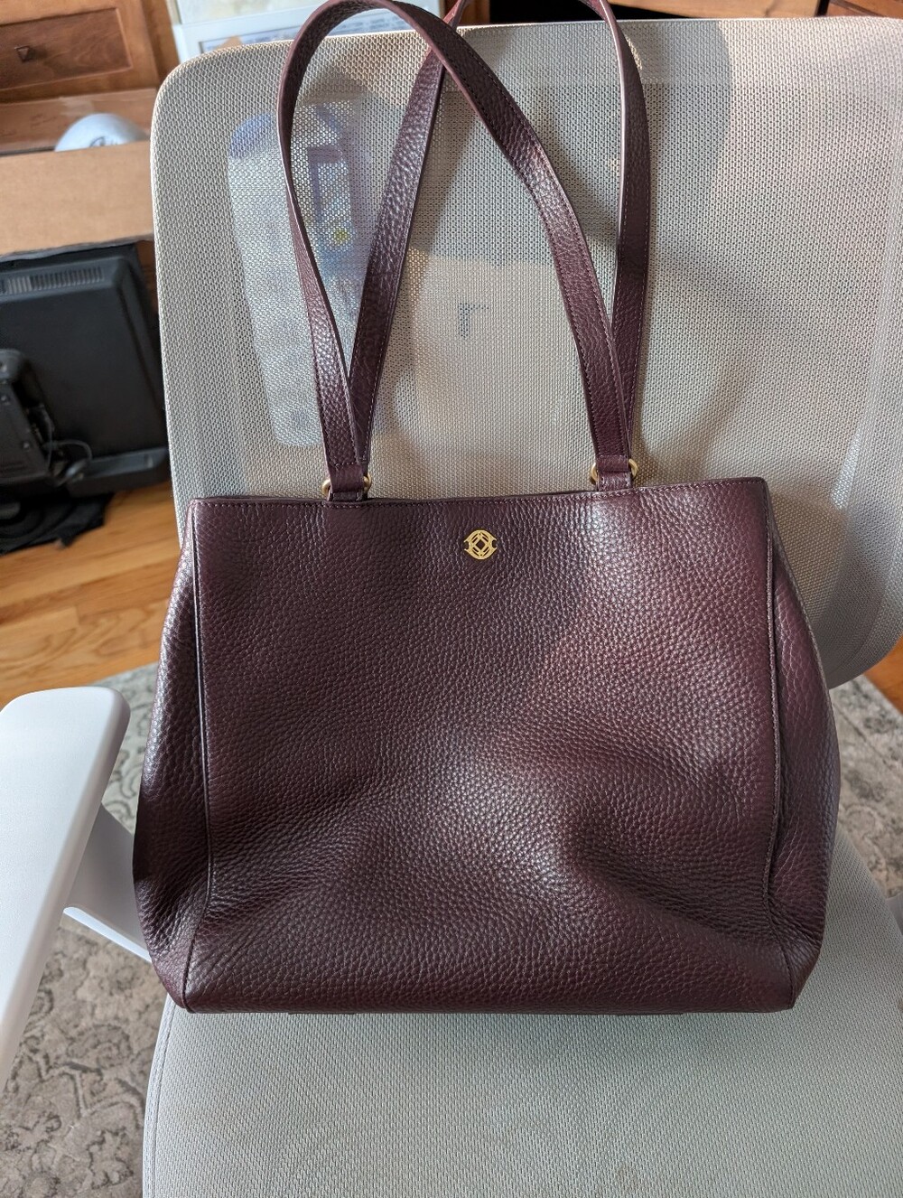 Dagne Dover Allyn Leather Tote (Medium) - Picture 6 of 7